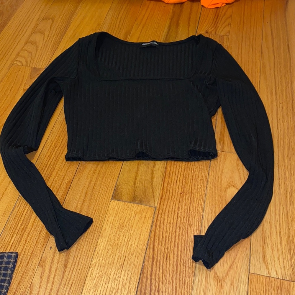 Black Crop Top